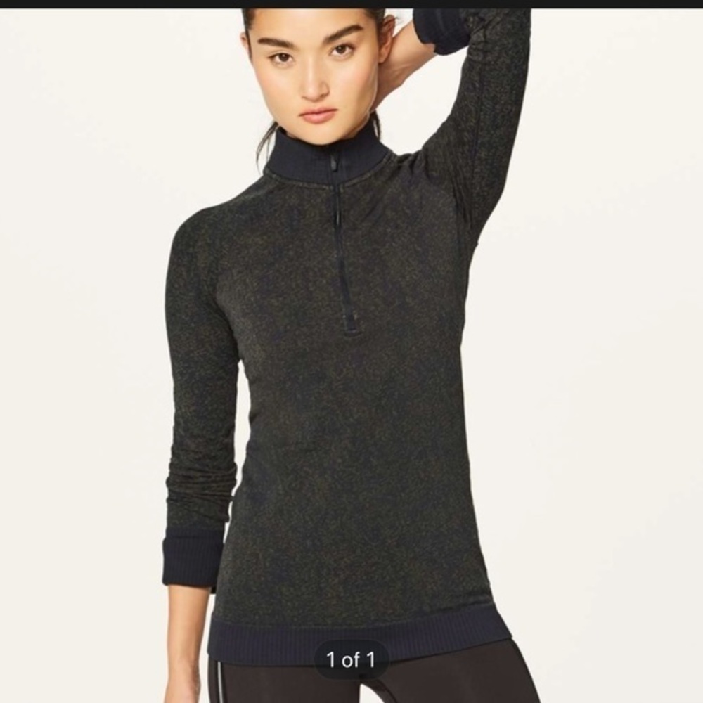 010 Lululemon Rest Less half zip